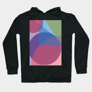 Geometric Overlay Hoodie